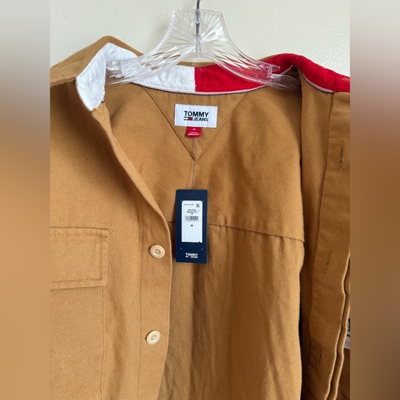 Tommy Hilfigurer Men’s Jacket Size M Over Coat Barn Coat Streetwear Chore Fall - Picture 3 of 13